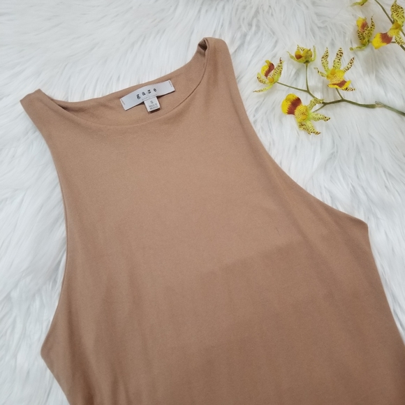 gaze Bodysuit High Neck Color Tan SIZE S. - Picture 5 of 17